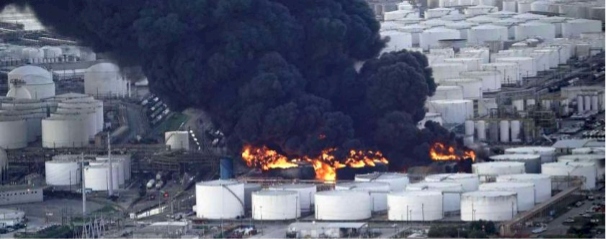 Use of foam for firefighting in tank farms of the oil and petrochemical industry Use of foam for firefighting in tank farms of the oil and petrochemical industry